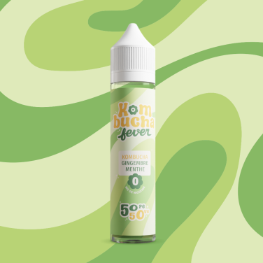 Kombucha Gingembre Menthe 50ml - Kombucha Fever