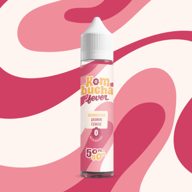 Kombucha Jasmin Cerise 50ml - Kombucha Fever