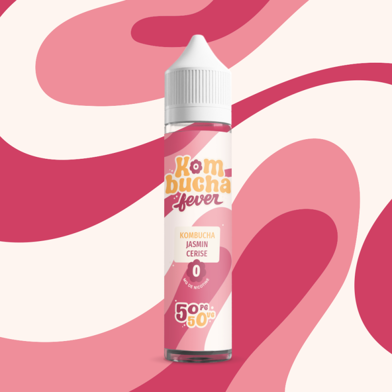 Kombucha Jasmin Cerise 50ml - Kombucha Fever